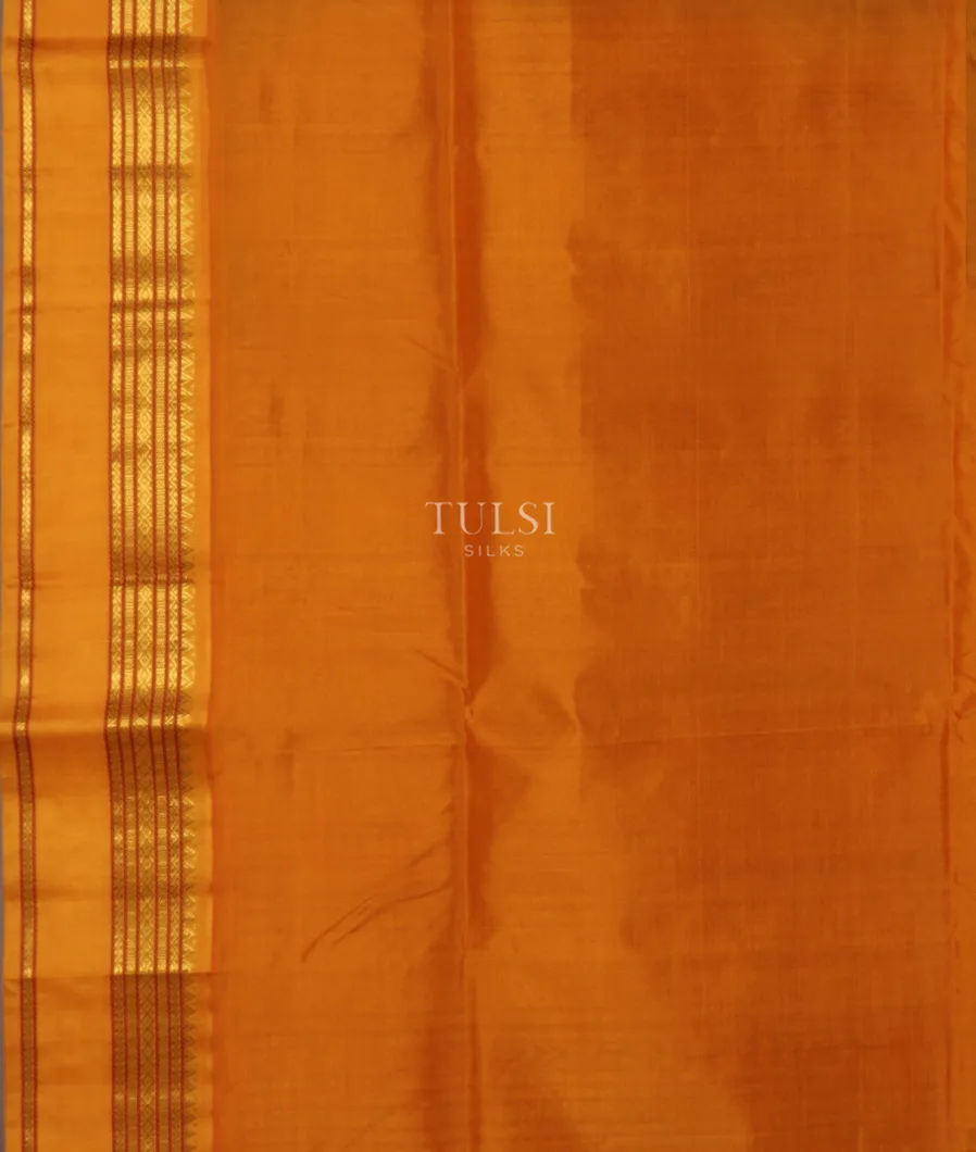Green Silk Cotton Saree T5417163