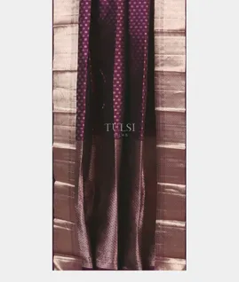 Purple Kanjivaram Silk Saree T5368412