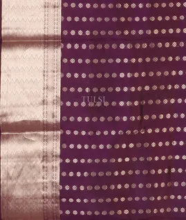 Purple Kanjivaram Silk Saree T5368413
