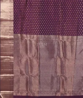 Purple Kanjivaram Silk Saree T5368414