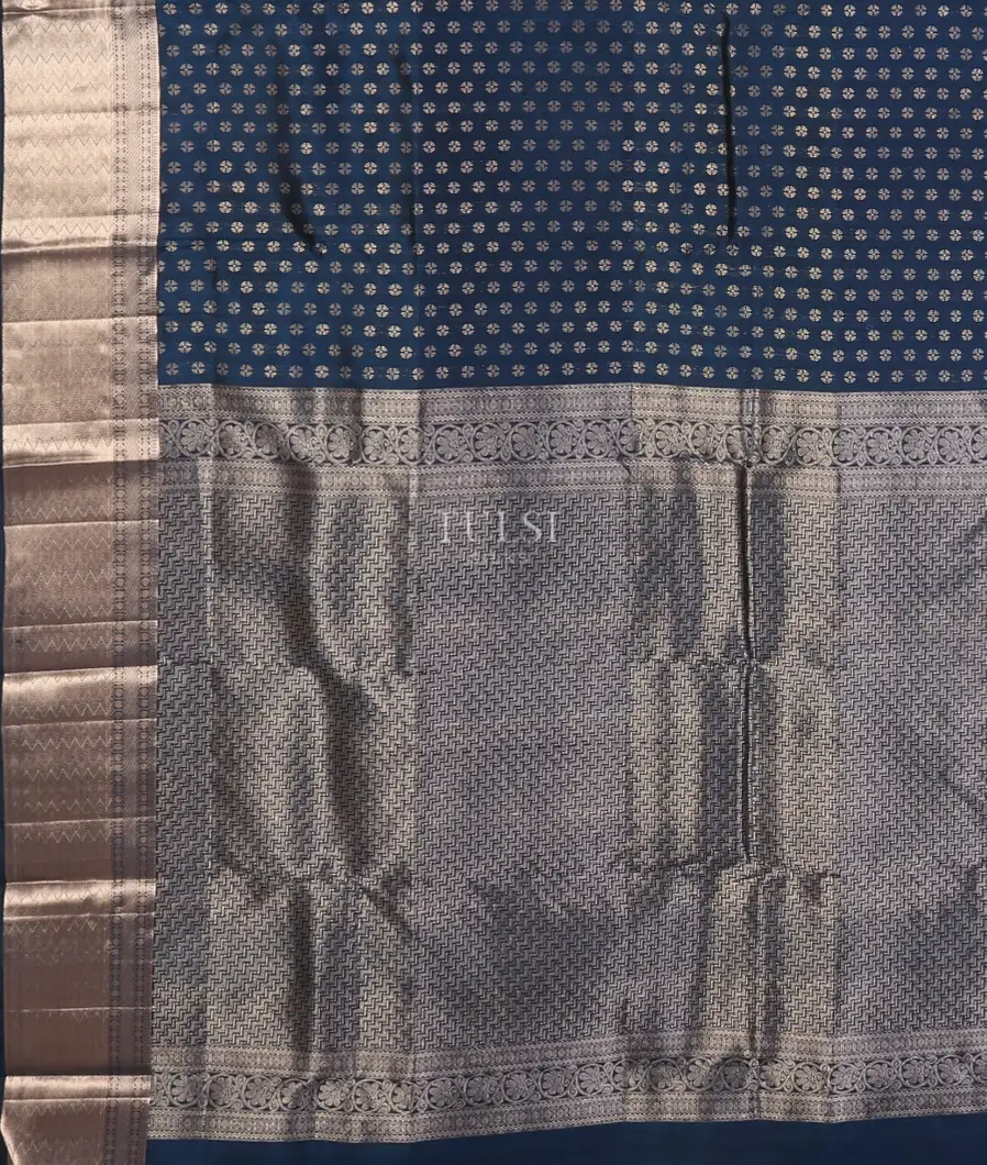 Blue Kanjivaram Silk Saree T5368384