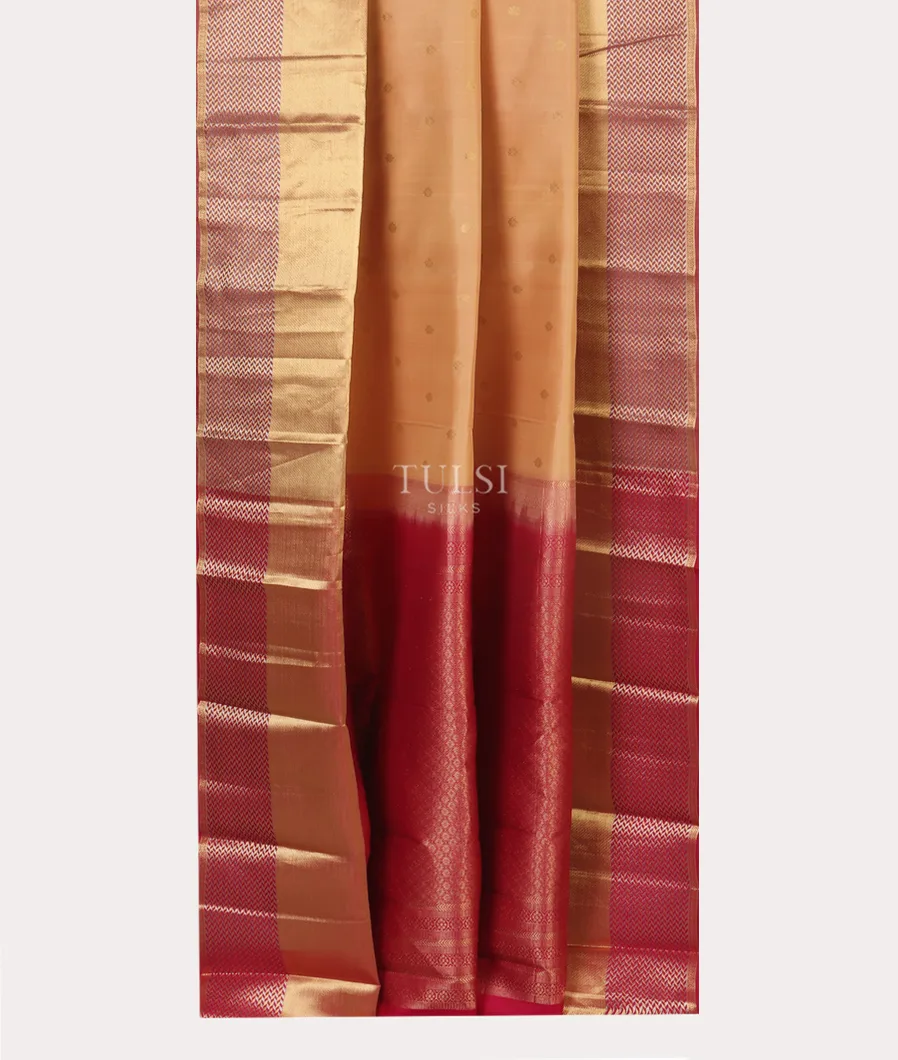 Beige Soft Silk Saree T5186782