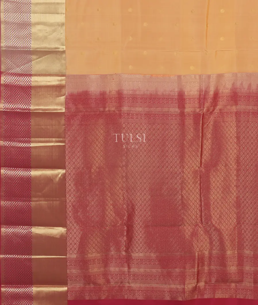 Beige Soft Silk Saree T5186784