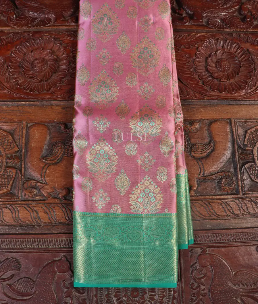 Pink Soft Silk Saree T541238-image