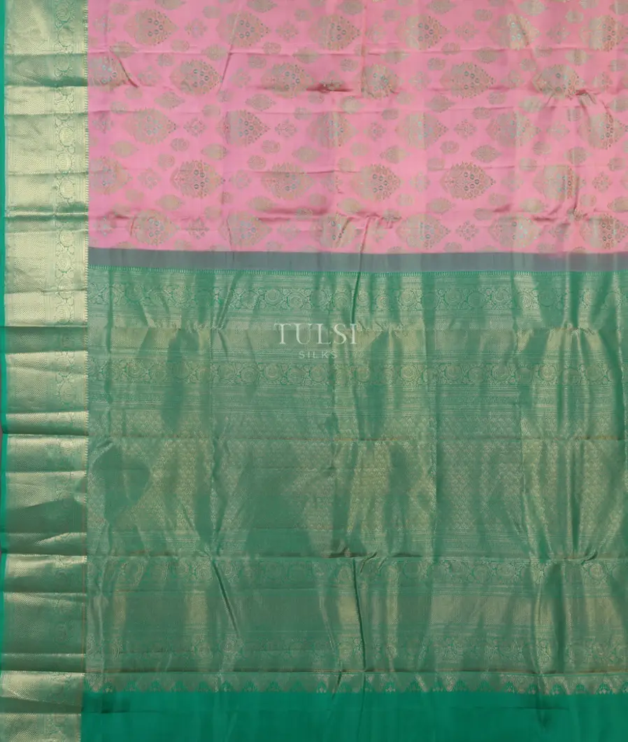 Pink Soft Silk Saree T5412384