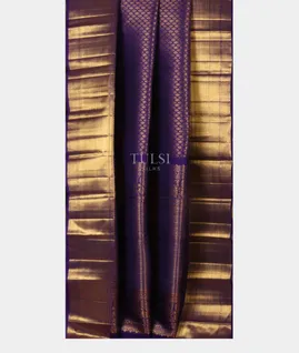 Purple Kanjivaram Silk Saree T5086602