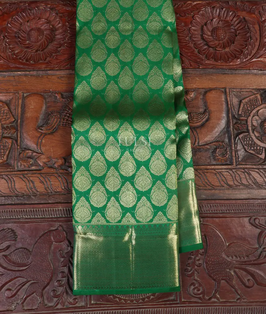 Green Kanjivaram Silk Saree T421966-image