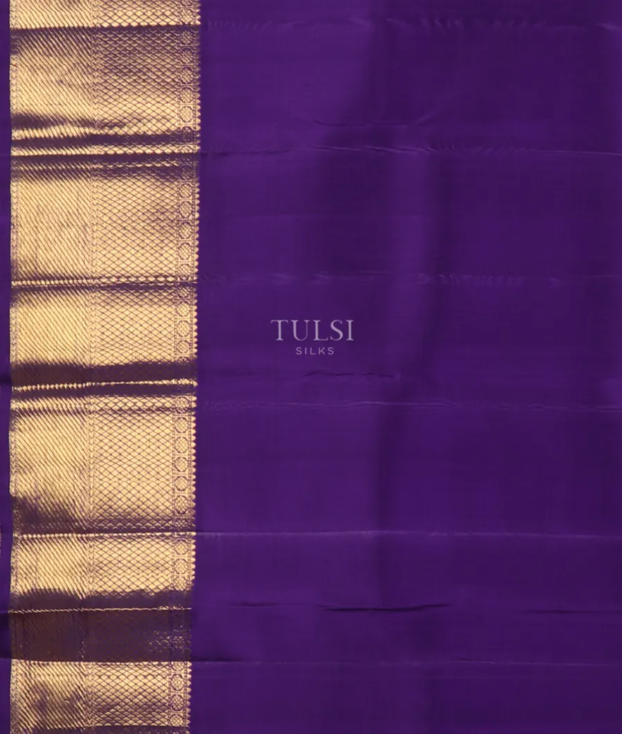 Purple Kanjivaram Silk Saree T5370483