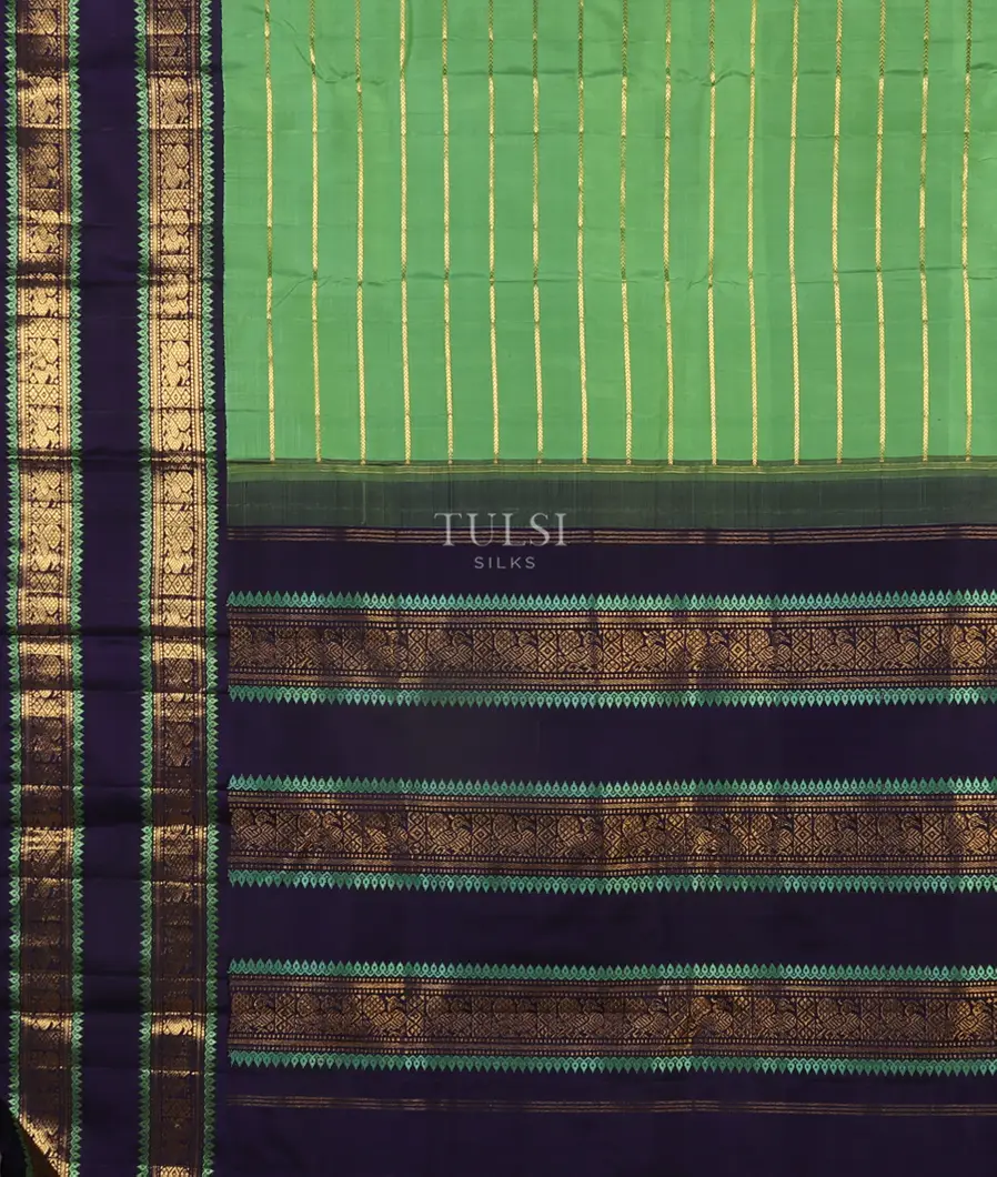 Green Kanjivaram Silk Saree T5395744