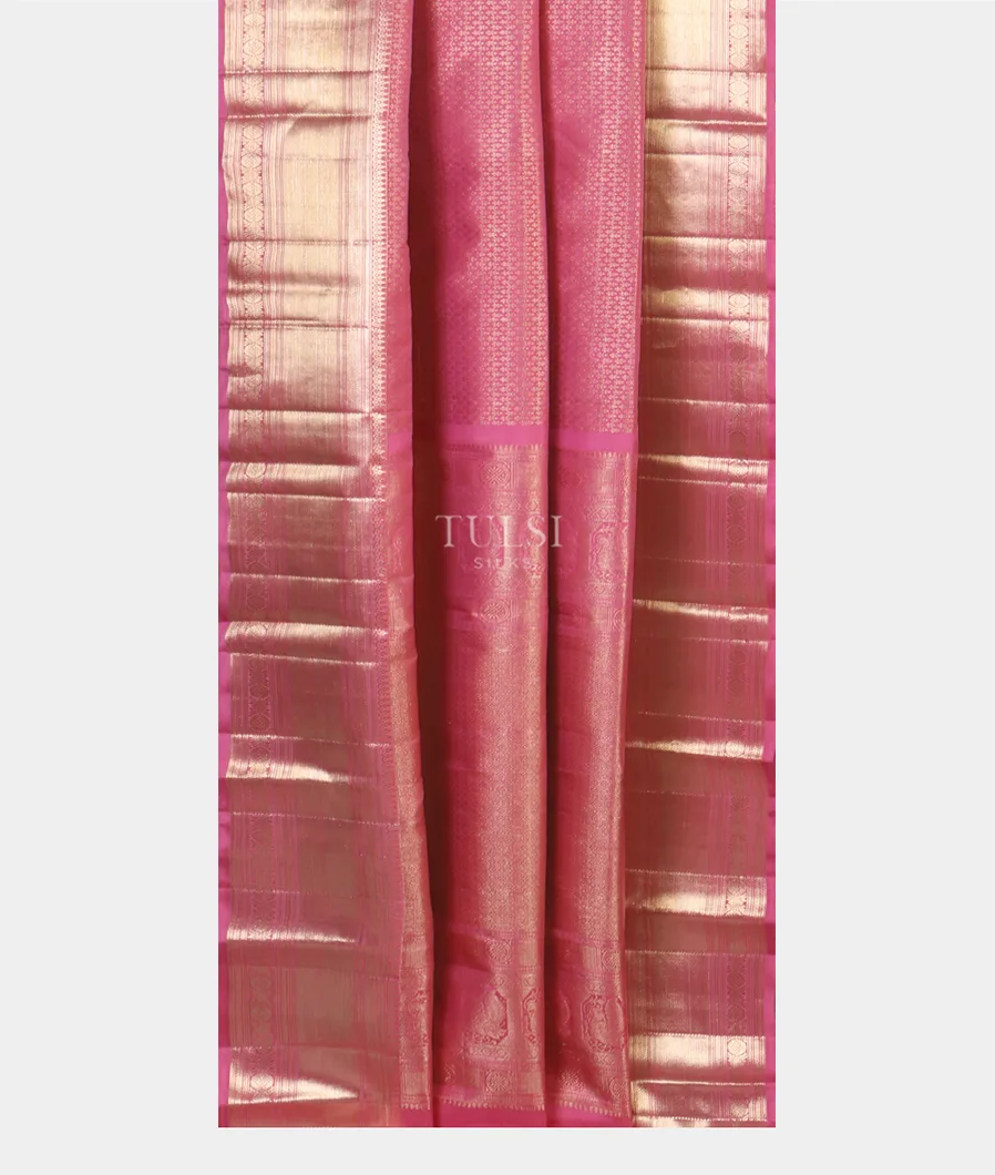 Pink Kanjivaram Silk Saree T5412012