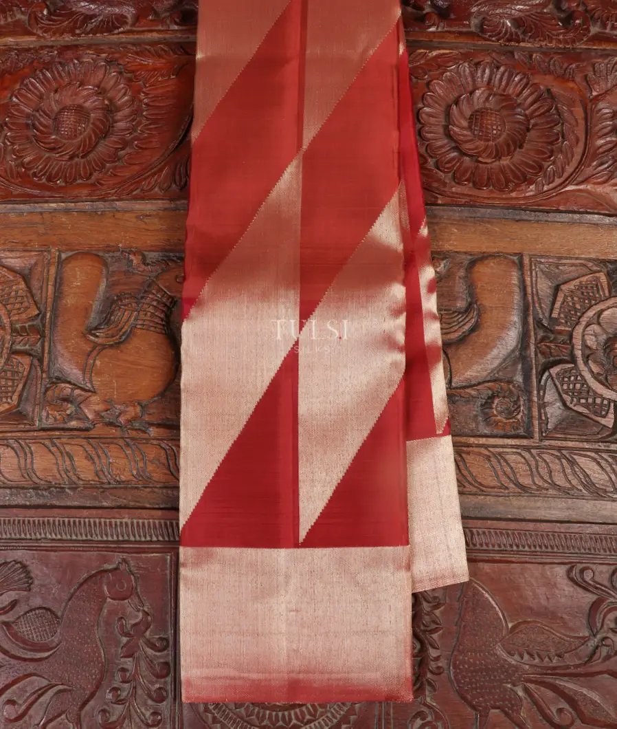 Maroon Kanjivaram Silk Saree T536524-image