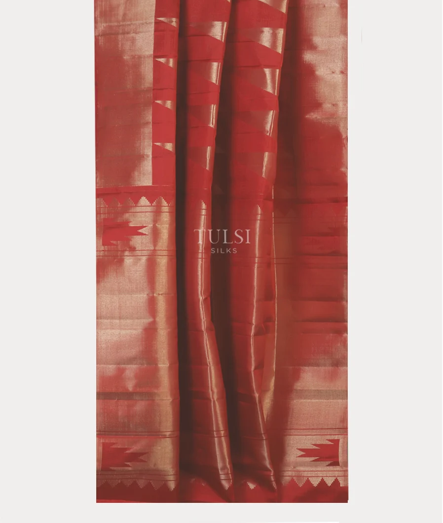 Maroon Kanjivaram Silk Saree T5365242