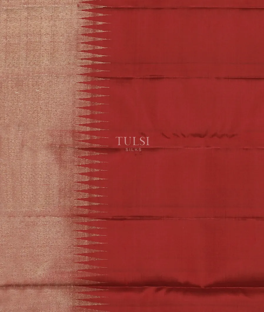 Maroon Kanjivaram Silk Saree T5365243