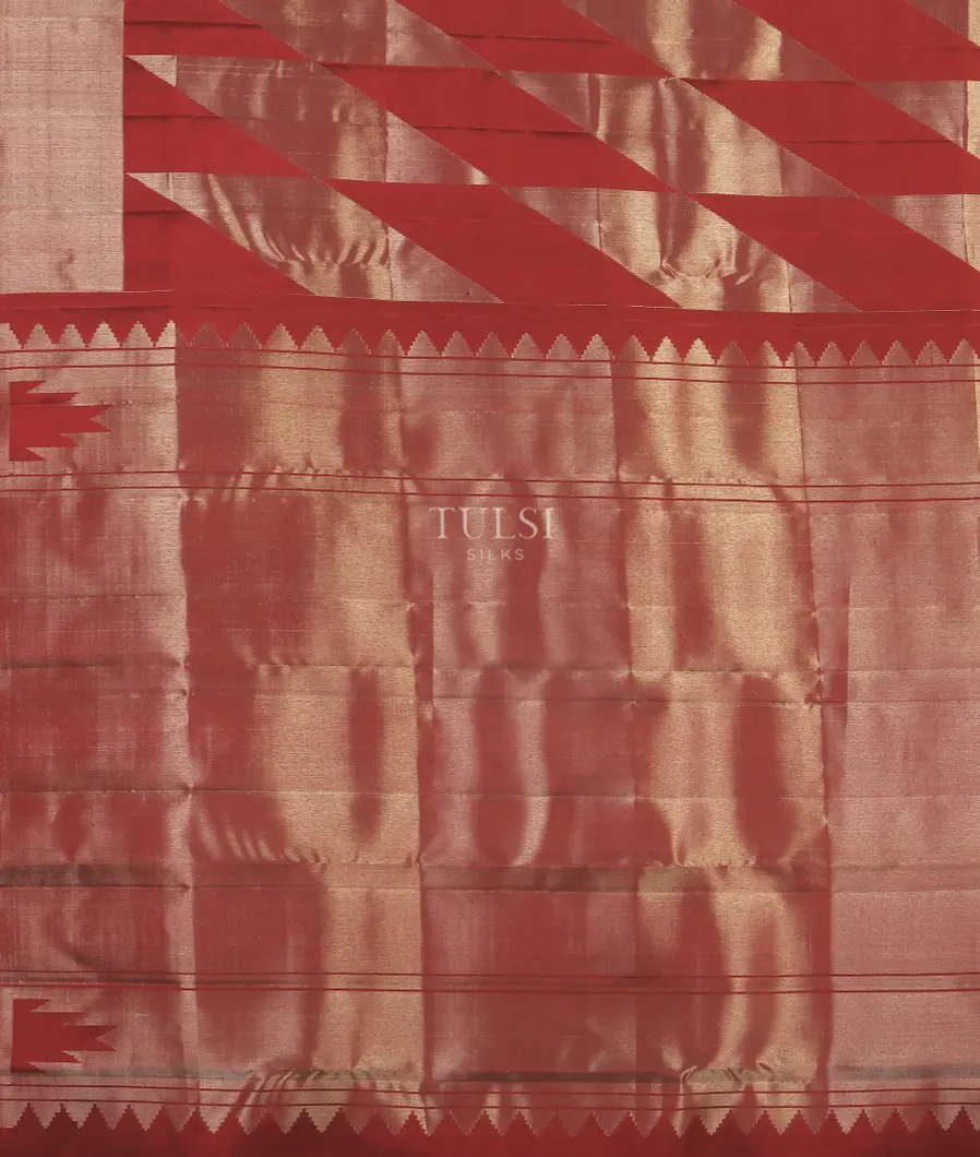 Maroon Kanjivaram Silk Saree T5365244