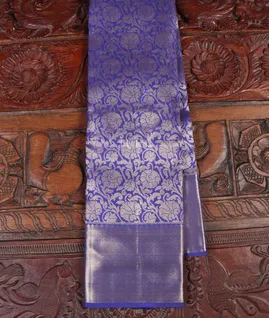 Blue Kanjivaram Silk Saree T4135821