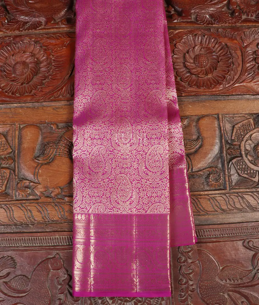Purple Kanjivaram Silk Saree T532400-image