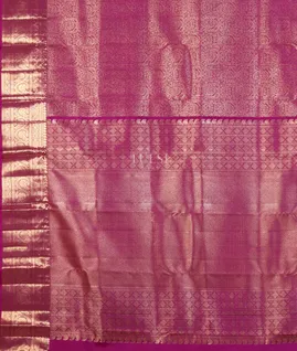 Purple Kanjivaram Silk Saree T5324004