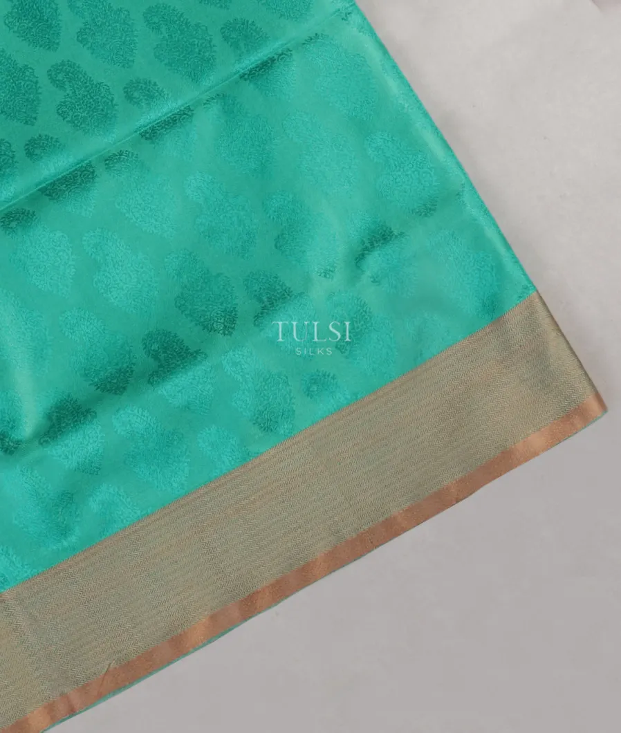 Green Soft Silk Saree T540253-image