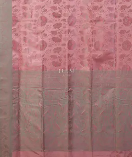 Pink Soft Silk Saree T5402714