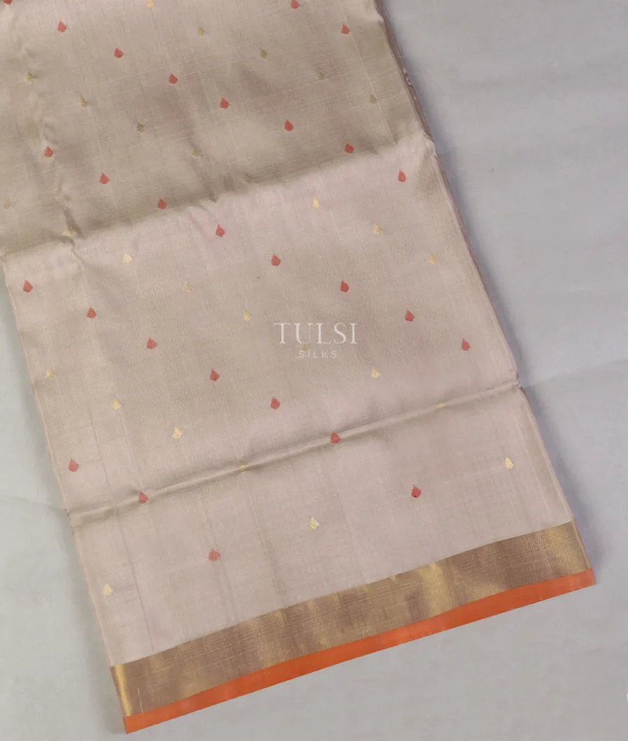 Grey Uppada Silk Saree T535264-image