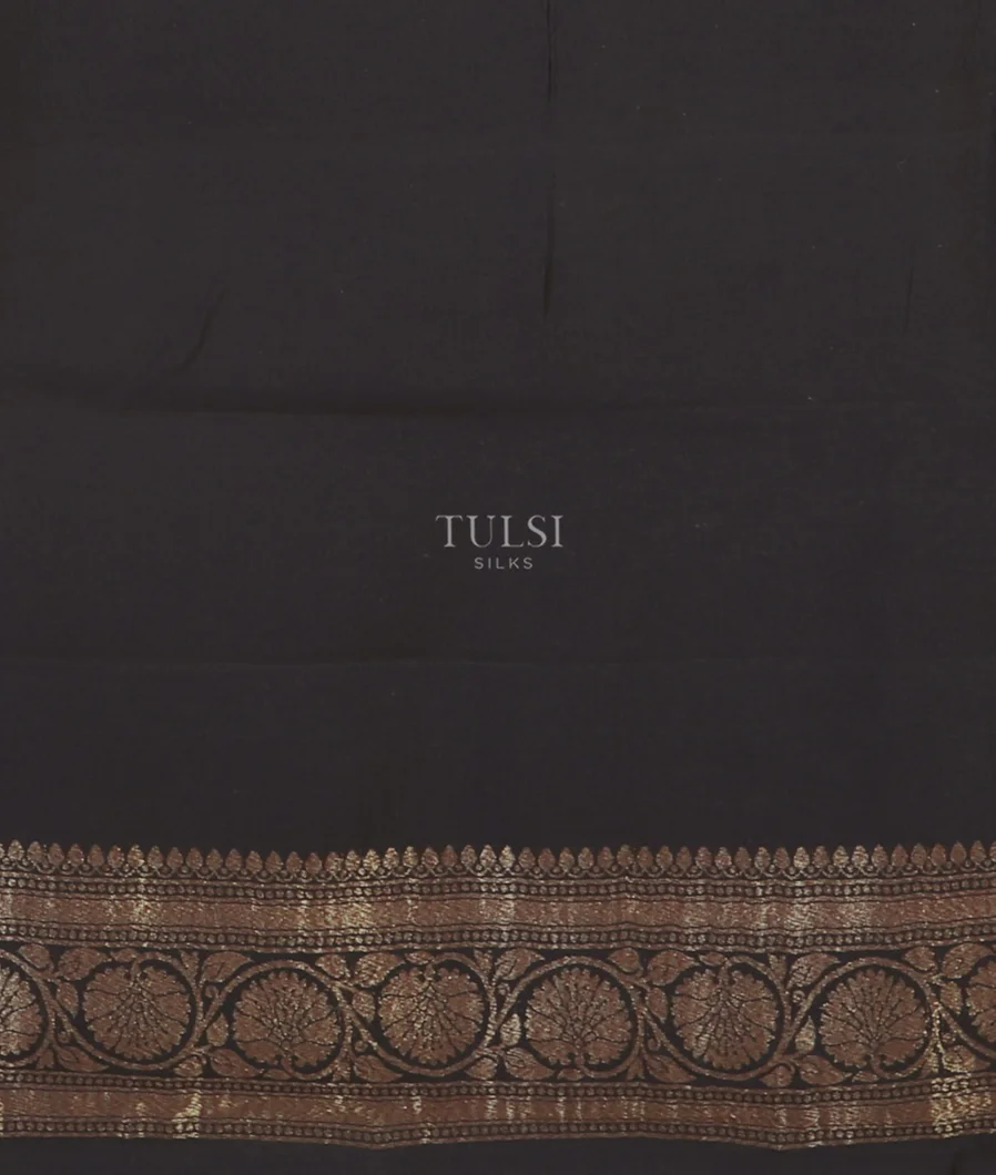 Blue Banaras Tussar Saree T5379063