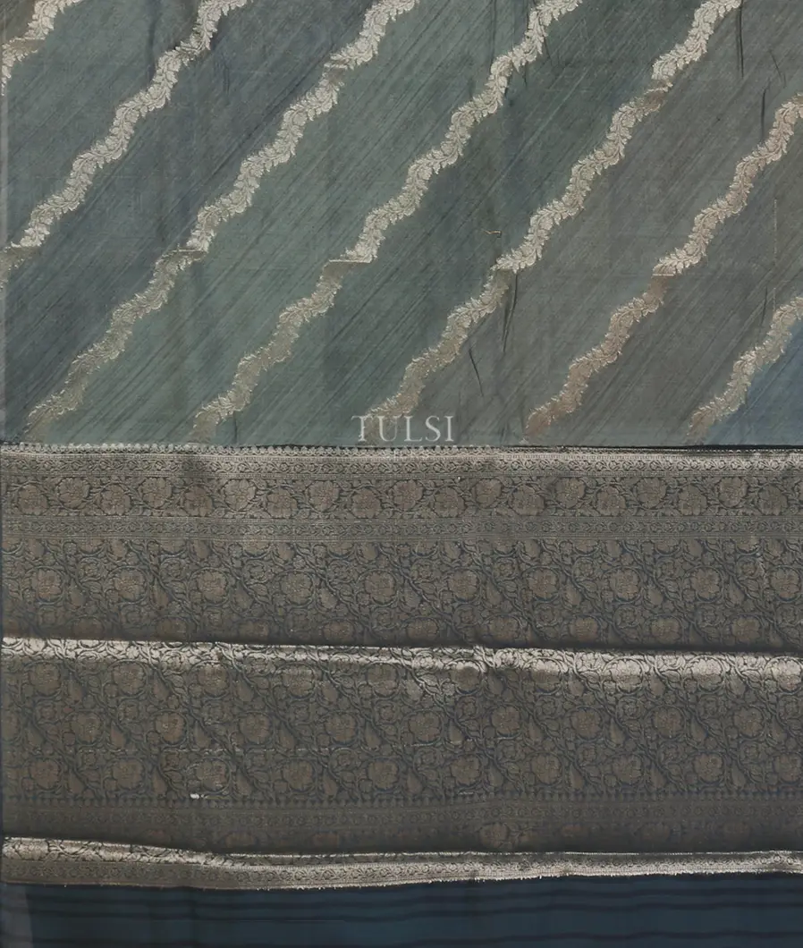 Blue Soft Printed Cotton Saree T5150804