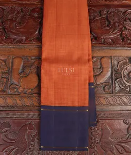 Orange Kanjivaram Silk Saree T5204991