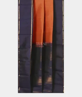 Orange Kanjivaram Silk Saree T5204992