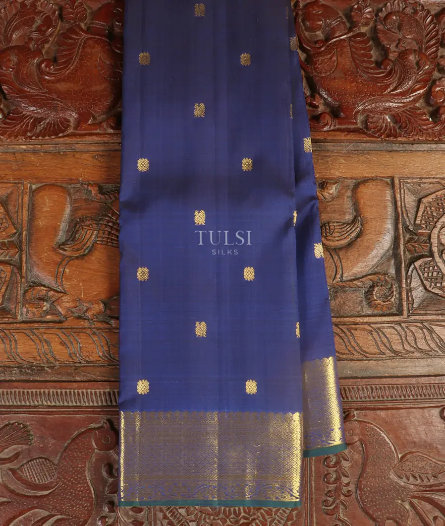 Blue Kanjivaram Silk Saree T533541-image