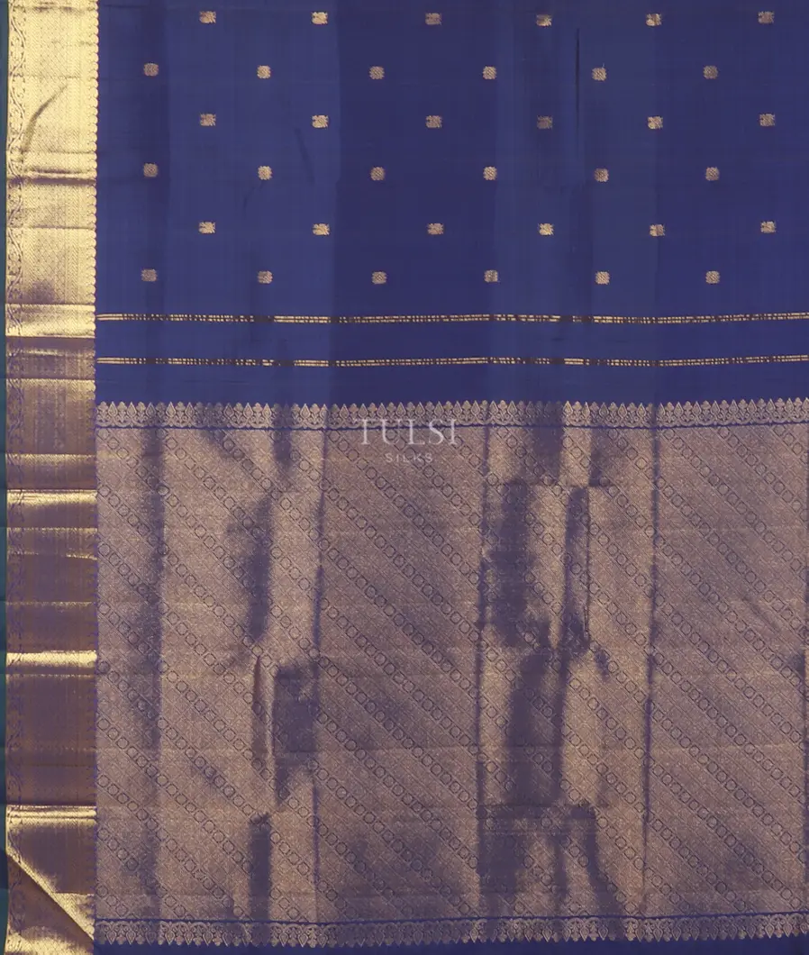 Blue Kanjivaram Silk Saree T5335414