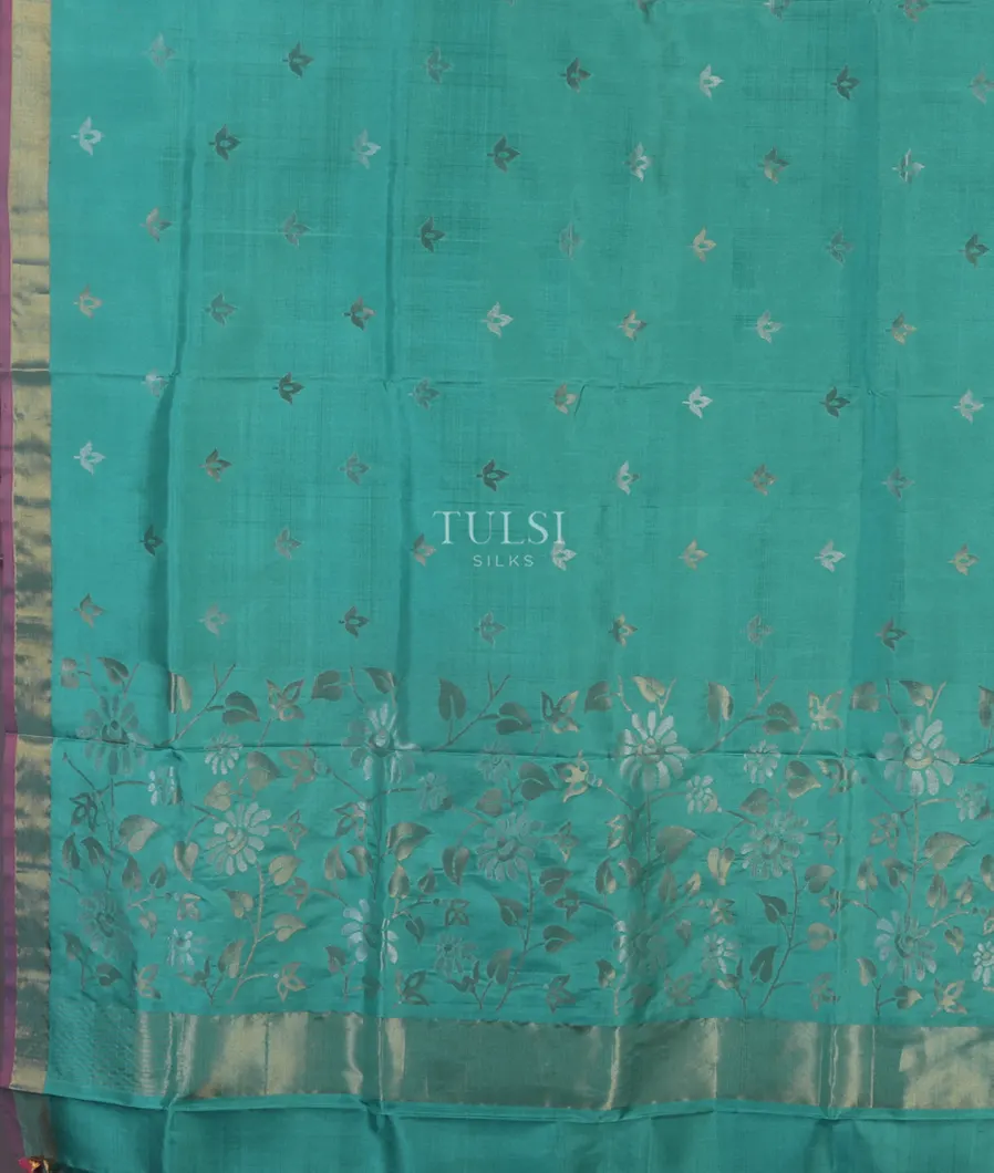 Blue Uppada Silk Saree T5352734