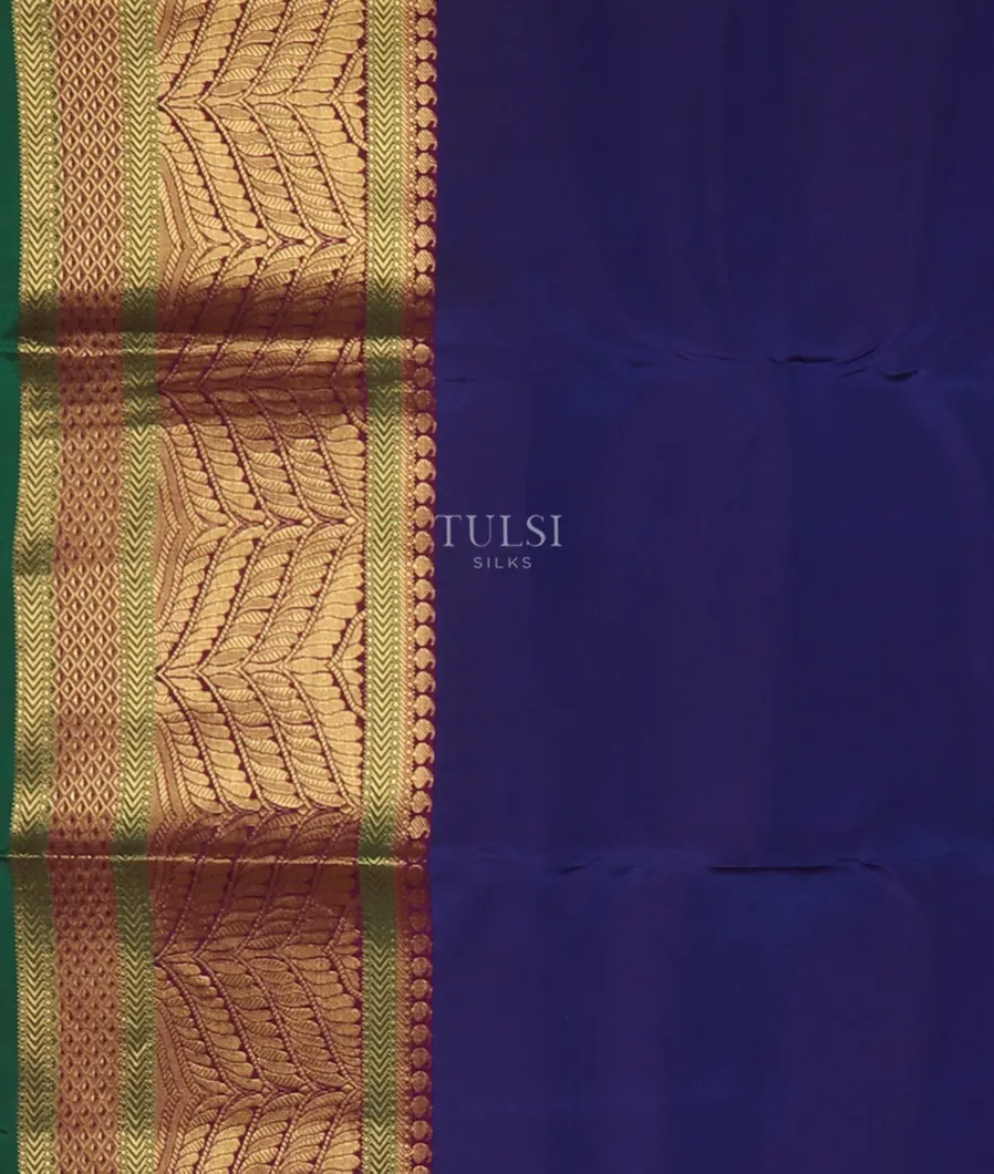 Blue Soft Silk Saree T5357923