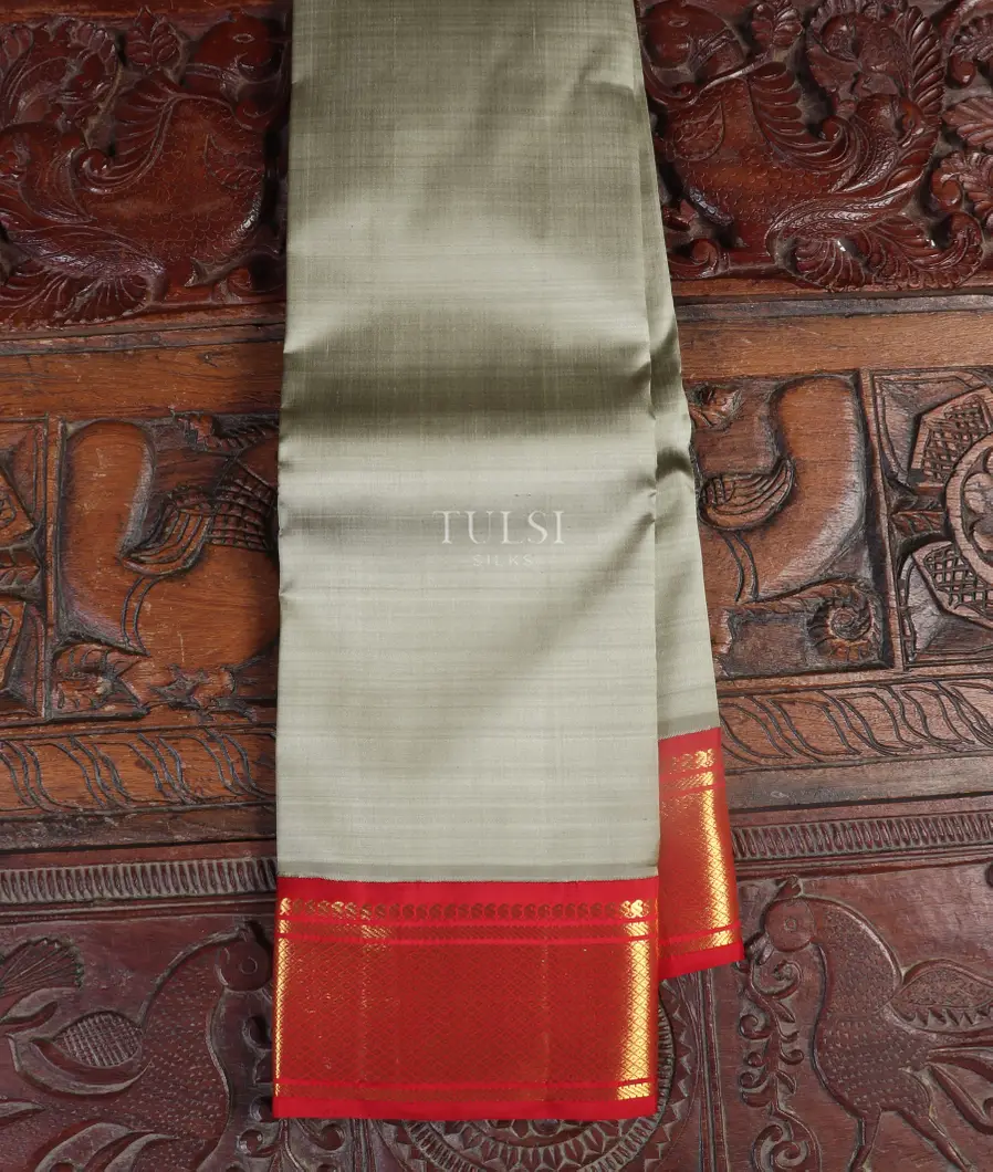 Grey Kanjivaram Silk Saree T539562-image