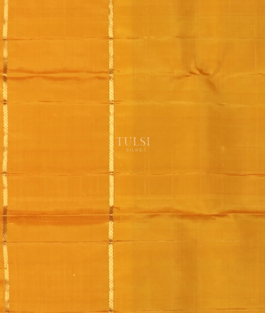 Blue And Green Kanjivaram Silk Saree T5385583