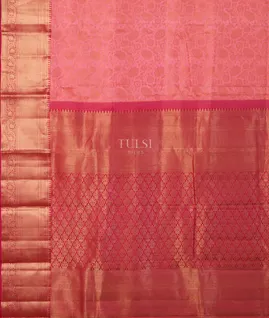 Pink Soft Silk Saree T5412444