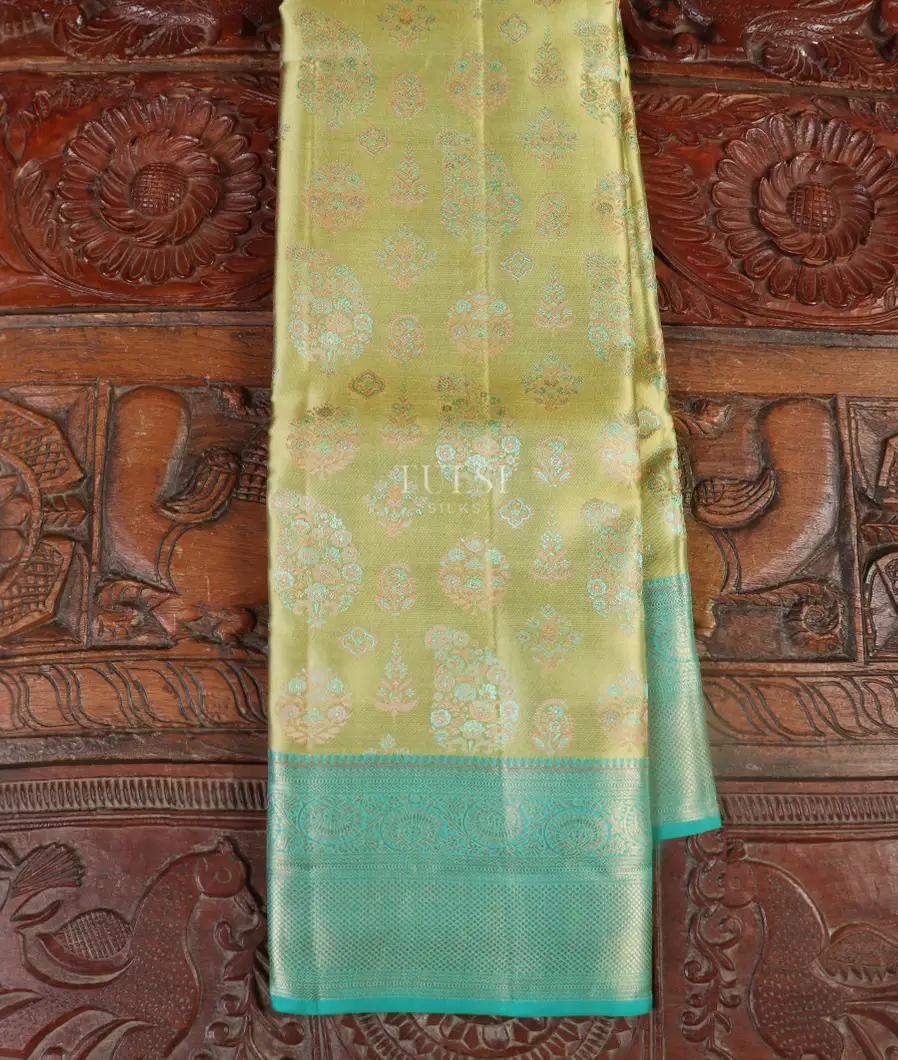 Green Soft Silk Saree T541237-image