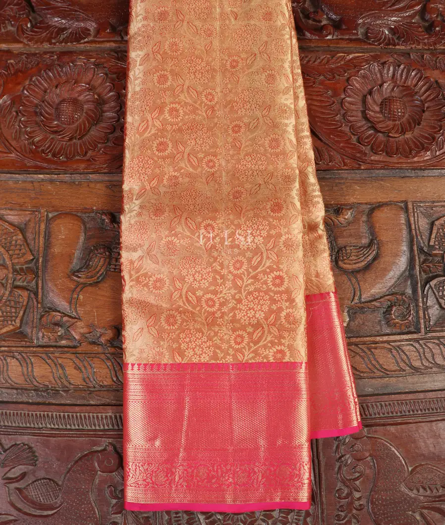 Beige Soft Silk Saree T541249-image