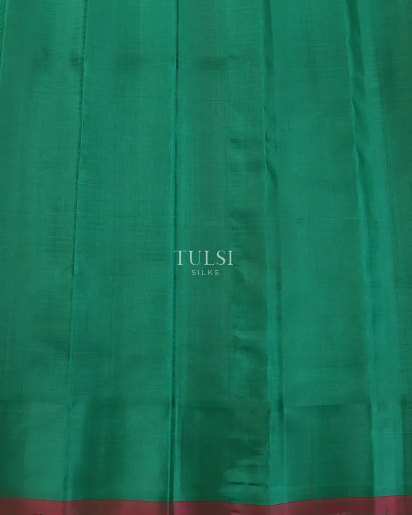 Yellow Gadwal Cotton Saree T5299783