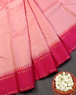 Pink Kanjivaram Silk Saree T5400262