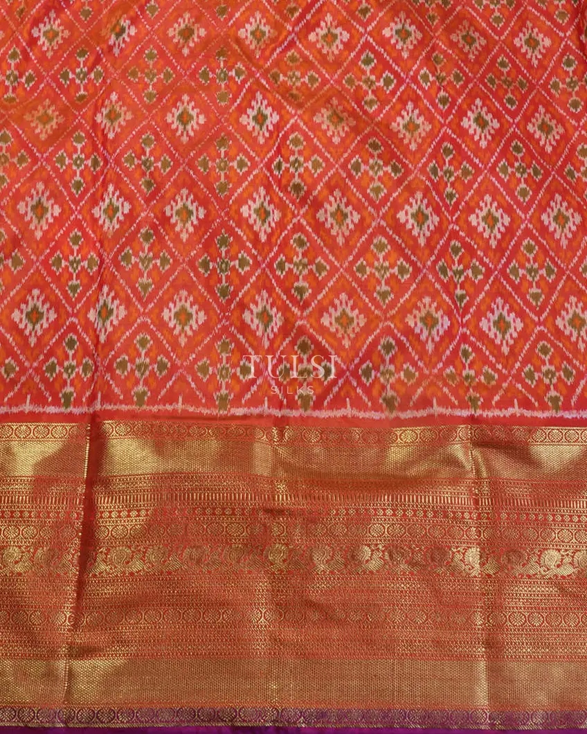 Grey Twill Kanjivaram Silk Saree T3600173