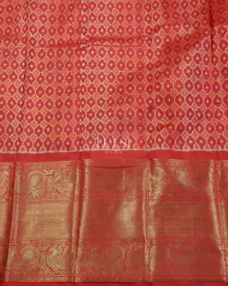 Brown Twill Kanjivaram Silk Saree T3266483