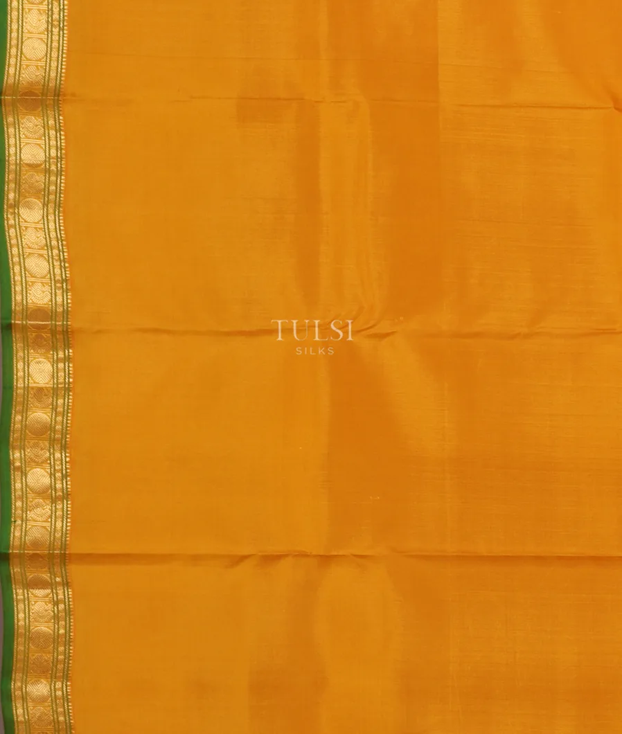 Yellow Soft Silk Saree T5307293