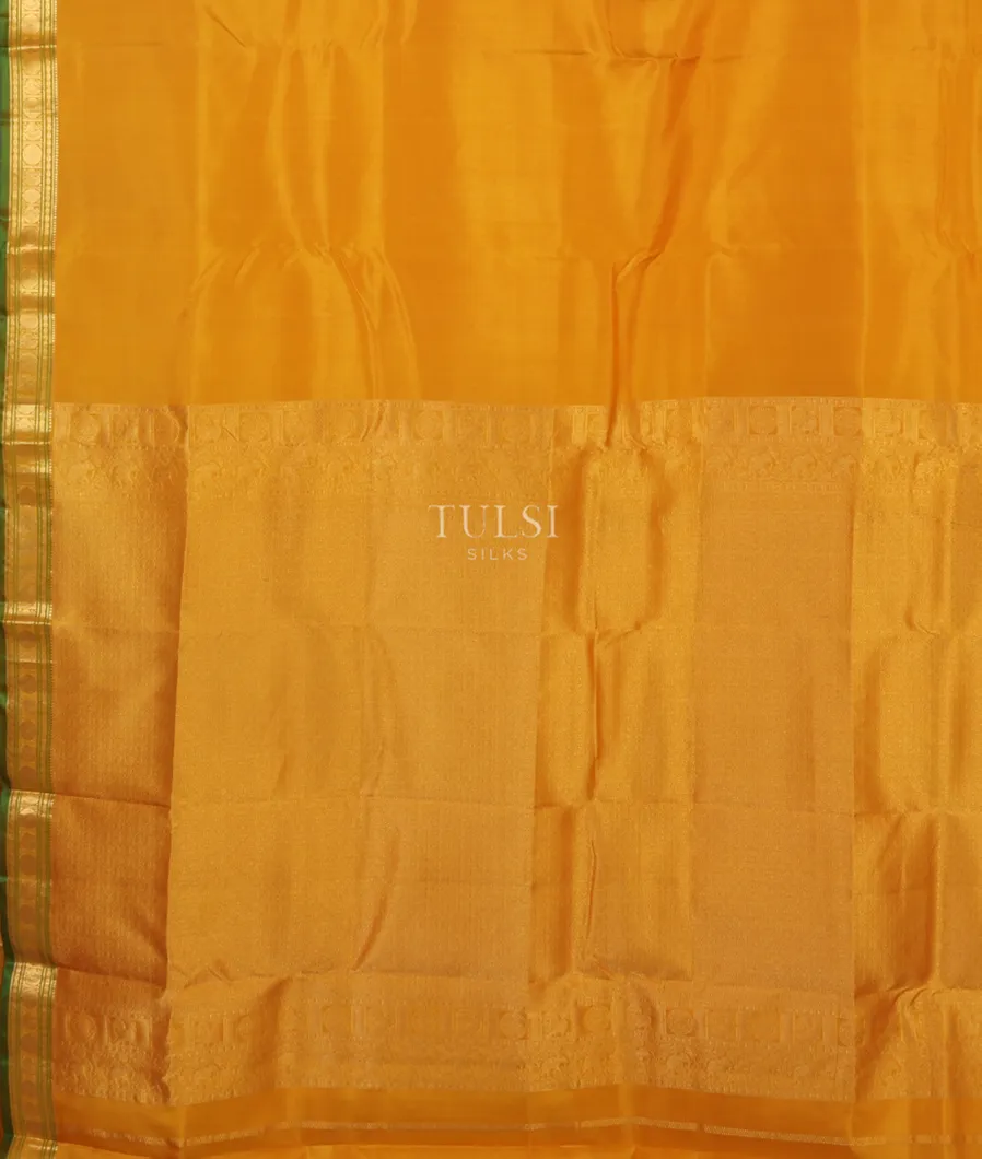Yellow Soft Silk Saree T5307294