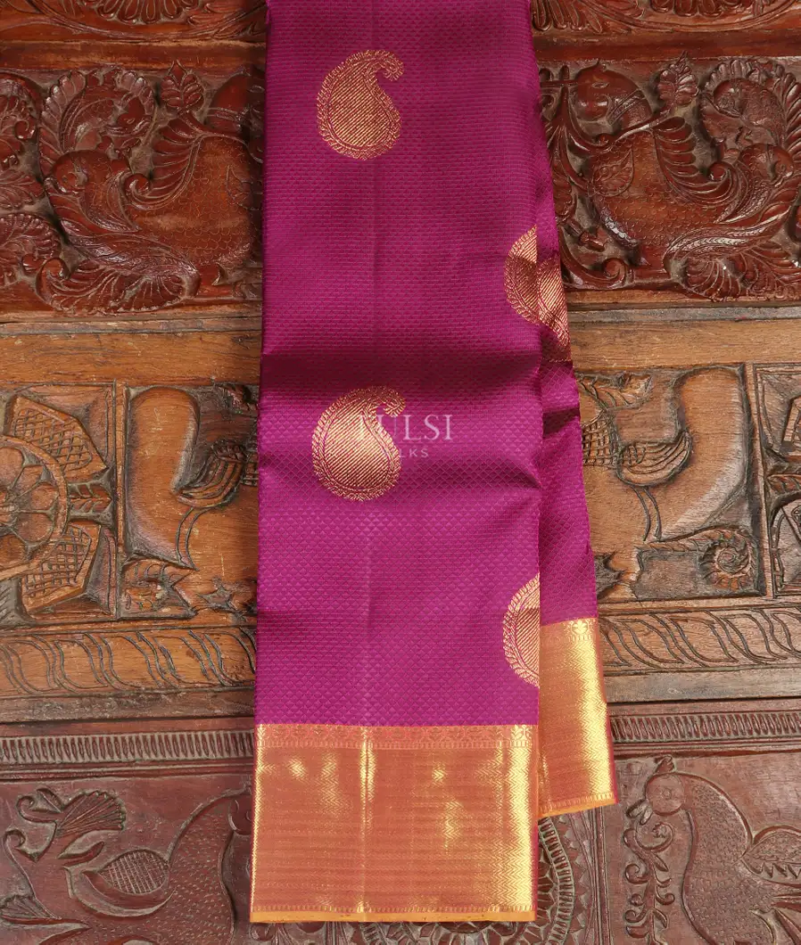 Purple Kanjivaram Silk Saree T531869-image