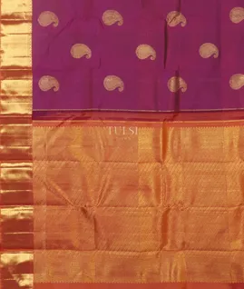 Purple Kanjivaram Silk Saree T5318694