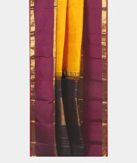 Yellow Kanjivaram Silk Saree T5401602