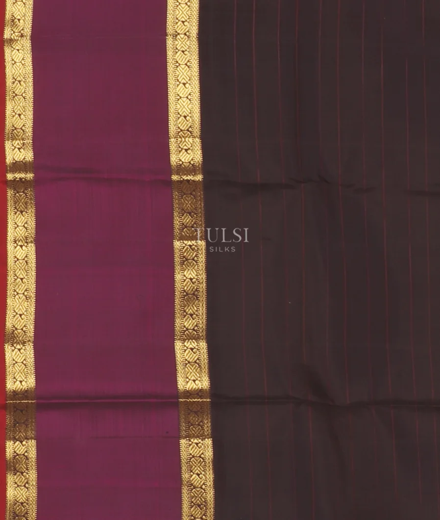 Yellow Kanjivaram Silk Saree T5401603