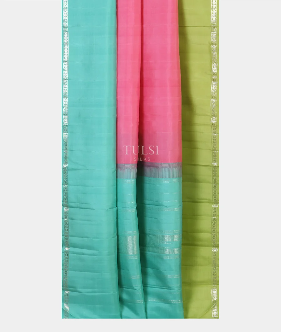 Pink Kanjivaram Silk Saree T5384832