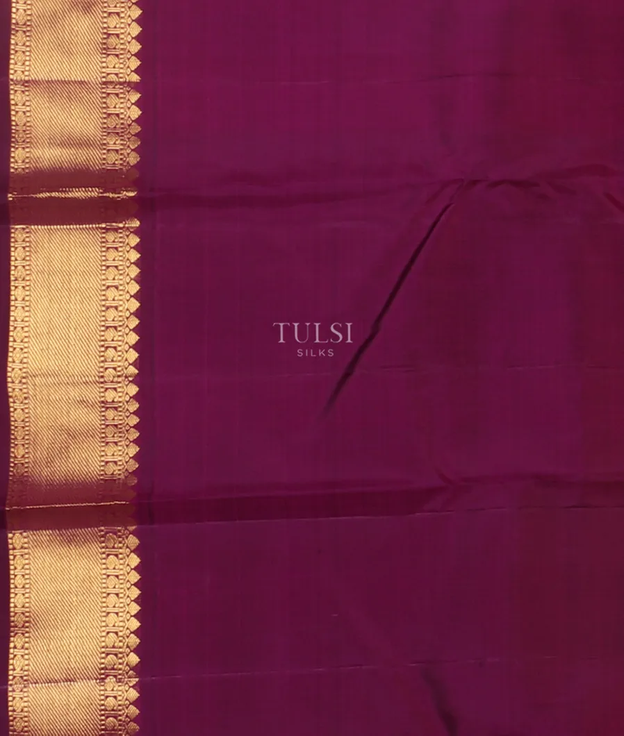 Yellowish Green Kanjivaram Silk Saree T5400653