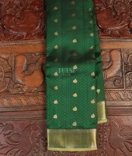 Green Soft Silk Saree T5396691